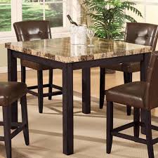 Designed for cafes and restaurants, this durable and lofty bar table is a versatile spot to dine and socialize. Nl Furniture Dining Tables 48318 47233 Faux Marble Pub Table Square From Morden Discount Centre