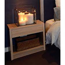 120cm, 180cm, 200cm, 240cm, 360cm & 420cm. American Oak Bedside Table By Christian Cole