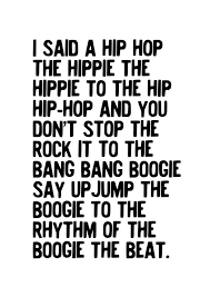 Rappers Delight I Said A Hip Hop Typography Print Black And White Art Art Collectibles Digital Print Hip Hop Quotes Rapper Delight Hip Hop Lyrics