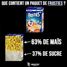 Les Frosties Sont Parmi Les Cereales Les Plus Sucrees En Effet Pour 100g Celles Ci Contiennent 37g De Sucre Privilegiez Plut Muesli Bio Alimentation Muesli