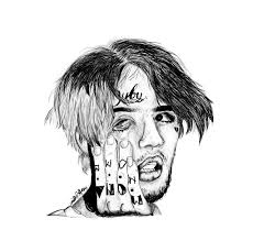 Lil Peep Drawing Rapper Art Lil Peep Tattoos Badass Drawings