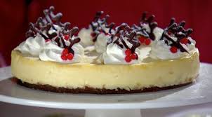 Mary berry shows you how to do an easy, foolproof christmas roast turkey crown with all her favourite roasts, trimmings, desserts, treats and drinks for the full festive season. Mary S White Chocolate Ginger Cheesecake Recipe Pbs Food