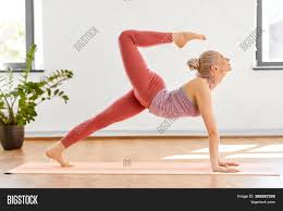 We explain each alignment point and modification so your pose is more comfortable and beneficial. Fitness Sport Healthy Image Photo Free Trial Bigstock