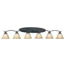 Thomas Lighting Prestige 6 Light Sable Bronze Wall Vanity Light Sl748622 The Home Depot Thomas Lighting Vanity Lighting Wall Sconce Lighting