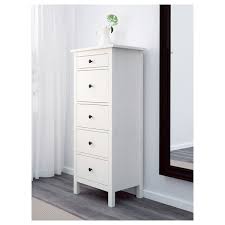 Custom oem wooden 5 drawer chest white modern 4 drawer tall white dresser. Hemnes Chest Of 5 Drawers White Stain 58x131 Cm Ikea