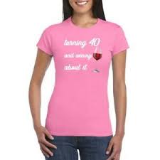 Sure most of these quotes are mostly funny jabs at growing older, but some also celebrate the fact that at 40 you're finally starting to grow up. Women 40th Birthday Wine Funny Quote T Shirt Ebay