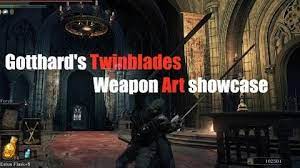Gotthard twinsword pvp using dmb! Gotthard Twinswords Dark Souls Wiki Fandom
