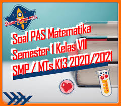 Soal Jawaban Pas Matematika Kelas Viii Smp Semester Gasal 2020 2021 Sinau Thewe Com