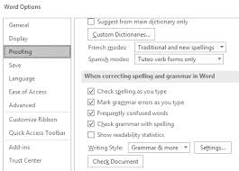 Fix Outlook Spell Checker Not Working
