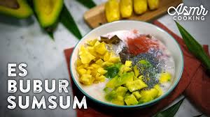 Cara membuat bubur sumsum daun suji. Kokiku Tv Resep Es Bubur Sumsum Seger Abis Asmrcooking Facebook