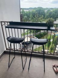 Or drawers to store your coasters? Outdoor Balcony Bar Foldable Table Furniture Home Living Furniture Tables Sets On Carousell