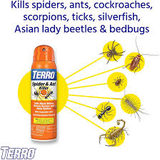 My wife and i have lived in our house for around 5 years, and in that time we've probably been down into the cellar a handful of times. Amazon Com Terro T2302 Spider Killer Aerosol Spray Home Pest Control Sprayers Garden Outdoor