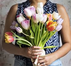 Woman Hands Holding Beautiful Flowers Bouquet Beautiful Bouquet Of Flowers Narcissistic Mother Flowers Bouquet
