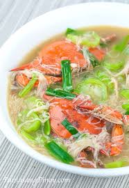 Crab With Misua And Patola Panlasang Pinoy Yummy Vegetable Recipes Filipino Recipes Crab Recipes