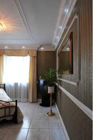 Vd 31 G Avec Spot Et Cimaises Corniche En Polystyrene Villadeco Rosace Plafond Parement Mural Corniches