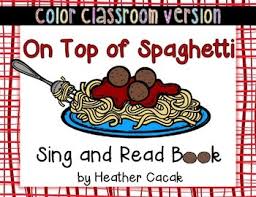 ✓ free for commercial use ✓ high quality images. On Top Of Spaghetti Sing And Read Classroom Book Tpt