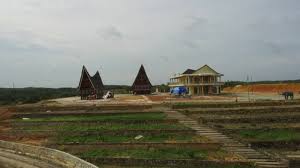 Gambar mewarnai rumah adat batak, rumah bolon. Lamr Tolak Keberadaan Rumah Adat Batak Di Mandau Ini Foto Rumah Yayasan Raja Mula Tawar Tribun Pekanbaru