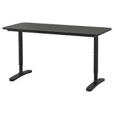 Ikea Ikea Ikeya Pismovij Stil Okl Yasen Pofarbovanij V Chornij Kolir Chornij 140x60 Sm 692 826 29 69282629 Pink Office Home Decor Furniture