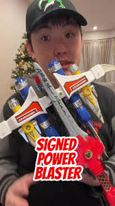 Signed Power Rangers Blaster by Original Cast