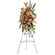 Peach Sympathy And Funeral Flowers Delivery Dunbar Art S Flower Shop