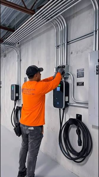 Local installer commissioning a home EV charger in Dartford