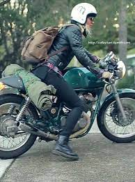 Planning A Road Trip When The Weather Thaws Out Get Some Tips Hupytips Watchformotorcycles Motorcycle Girl Cafe Racer Girl Biker Girl