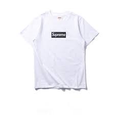 The supreme box logo is undeniably the most iconic streetwear item to ever exist. Buy New Supreme Classic Box White Tee With Black Logo For Sale Online At Best Price Martha Sneakers