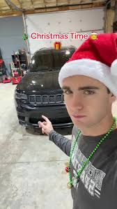 We mess with the Trackdeer? #carsoftiktok #trackhawk #srt #christmas  #reindeer #cardecor #jeep #hellcat