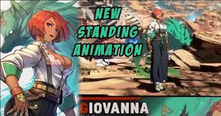Giovanna's idle animation revealed for Guilty Gear Strive