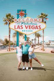 Cruise down the las vegas strip, featuring the 'welcome to fabulous las vegas' sign. How To Get The Perfect Picture At The Vegas Sign Blog Salt Water Vibes