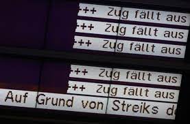 Bei der deutschen bahn drohen streiks. Lokfuhrer Kontra Deutsche Bahn Gdl Streik Beginnt Im Guterverkehr Wirtschaft Stuttgarter Zeitung