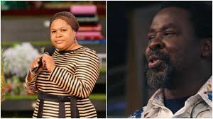 Evelyn joshua is a pastor who is best known for being the wife of prophet tb joshua; We Prayed For 45minutes My Knees Ached Tb Joshua S First Daughter Breaks Silence On His Death