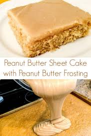 Peanut Butter Sheet Cake Peanut Recipes Peanut Butter Sheet Cake Peanut Butter Recipes