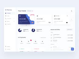 Klamma Online Banking Dashboard In 2020 Dashboard Design User Interface Design Interface Design