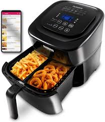 The wings were ok, but there was a reason those recipes never made the site. Amazon Com Nuwave Brio 6 Quart Digital Air Fryer With One Touch Digital Controls 6 Easy Presets Precise Temperature Control Recipe Book Basket Divider Wattage Control Preheat Reheat Function Kitchen Dining
