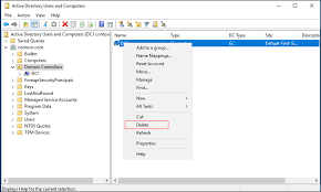 Ad Forest Recovery Cleaning Metadata Of Removed Dcs Microsoft Docs