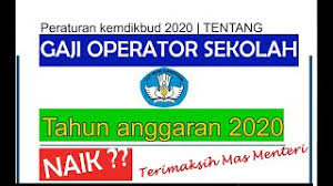 Feb 25, 2019 · kita tahu pemerintah minim perhatian terhadap operator sekolah, setidaknya untuk tahun 2020 minimal gaji opertaor sekolah dianggarkan di apbd kota/kabupaten. Besaran Gaji Operator Sekolah Tahun Anggaran 2020 Yang Harus Di Terima Youtube