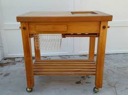 Butcher Block Island Rolling Butcher Block Island Kitchen Butcher Block Tables Butcher Block