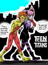 Tt Tease By Ds Hina On Deviantart Jovens Titas Jovens Titans Beast Boy
