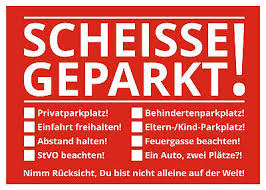 Entdecke rezepte, einrichtungsideen, stilinterpretationen und andere ideen zum ausprobieren. Notizblock Scheisse Geparkt Fur Die Windschutzscheibe 50 Blatt Rot Falschparker Ebay