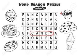 Download these printable word search puzzles for hours of word hunting fun. Educational Game For Kids Word Search Word Search Puzzle With Sweets Worksheet For Class Or At Home With The Kids A4 Size Horizontal Orientation Royalty Free Cliparts Vectors And Stock Illustration Image