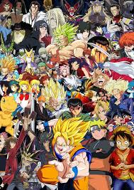 All Anime Together How Many Do You Know Save If You Know Some All Anime Characters Anime Awesome Anime