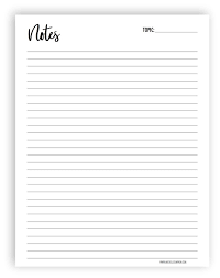 Please do not redistribute the files or printouts to others for their use. Free Printable Use This Free Note Pad Printable To Make Notes Create Lists And More No Email A Printable Notes Free Planner Pages Free Printable Stationery