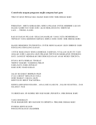 Yang berusaha puan junaidah bt tahir, guru besar sek. Contoh Teks Ucapan Pengacara Majlis Sempena Hari Guru