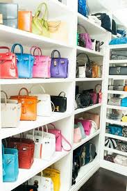 Shop hanging closet organizers at the container store. Purse Closet Bag Closet Handbag Storage Purse Storage