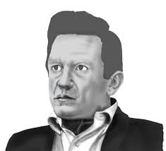 150 hours attempt on hyperrealism this is a fan art drawing of a photo taken b Digital Painting Of Johnny Cash My Process Johnathan Schaaf