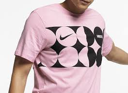 Black And Pink Nike T Shirt Nike F C T Shirt Medium Soft Pink T Shirt Soft Pink Shirts