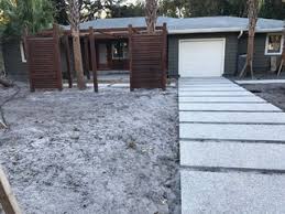 Create elegant patios and walkways with terra shell&#174;, flexible matted concrete pavers. Exposed Shell Concrete Driveway Porch Tampa By Mod Zen Construction Llc Houzz