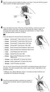 Hello there, you need to try to reset the remote and try the programming once again from the start. Liftmaster 375ut Remote 375 Ut Garage Door Opener Universal Transmitter