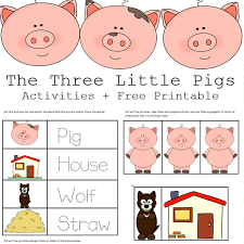 The 3 Little Pigs Activities Free Printables